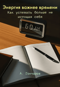 Энергия важнее времени. Как успевать больше не истощая себя [Александр Гончаров]