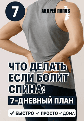 Что делать если болит спина. 7-дневный план избавления от боли [Андрей Попов]