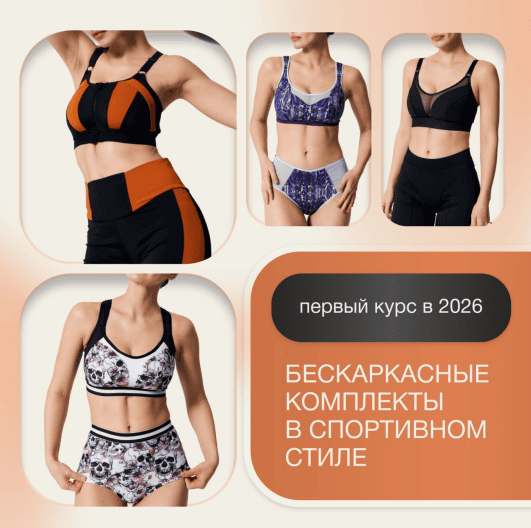 [Шитье] Спортивное бескаркасное нижнее белье [proshitye] [Евгения Макаренко]