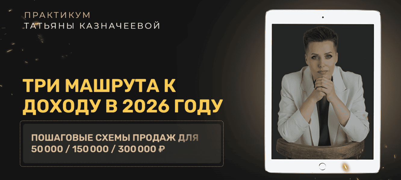 Три машрута к доходу в 2026 году [Татьяна Казначеева]