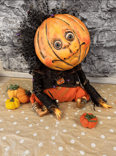 [Куклы] МистЭр ТыквЭн. Проект Тыквенный сок [Виктория Рубцова]