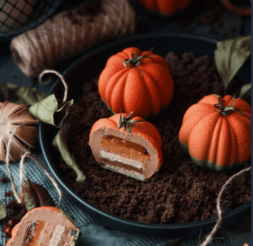 Mrs Pumpkin - многослойный торт с тыквой, мандарином [konfect] [Ксения Нохрина]