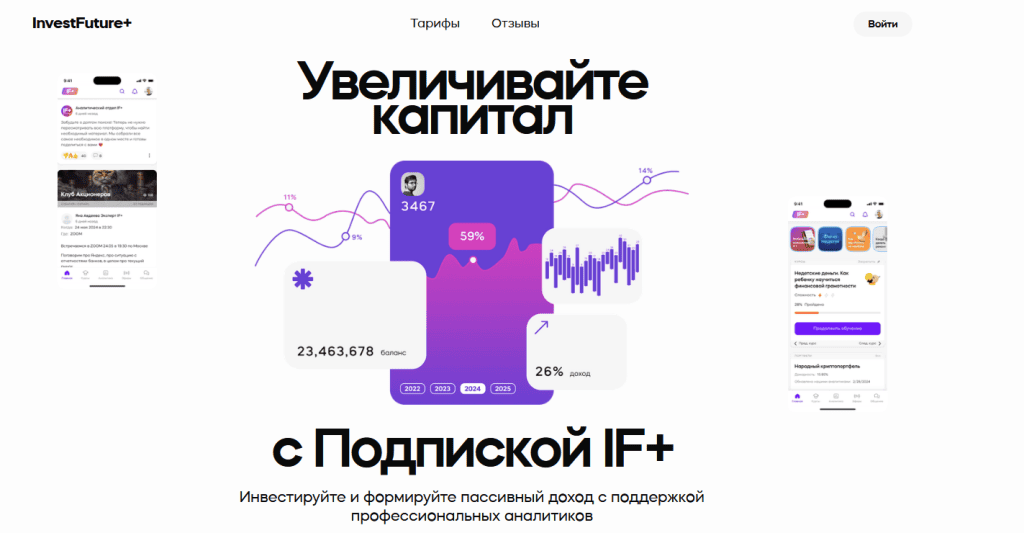 Подписка IF+ (январь 2025) [investfuture.plus] [Андрей Стратичук, Николай Дадонов, Кира Юхтенко]