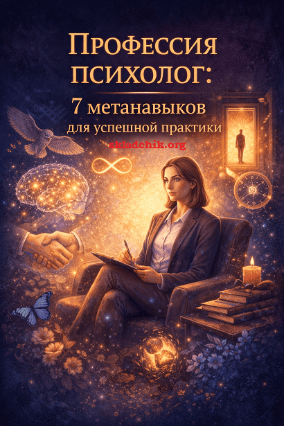 Профессия психолог: 7 метанавыков для успешной практики [МУСП]