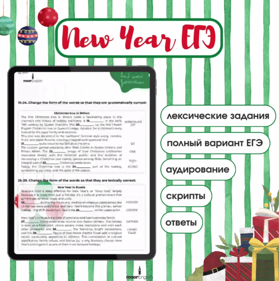 New Year ЕГЭ [Ксения Моор] PDF