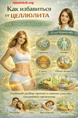 Как избавиться от целлюлита: системный подход к телу [Юлия Крушанова]