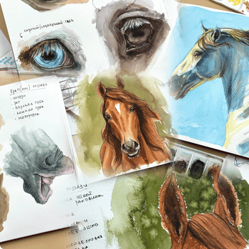 Про лошадей [Dari Art] [Дарья Долгополова]