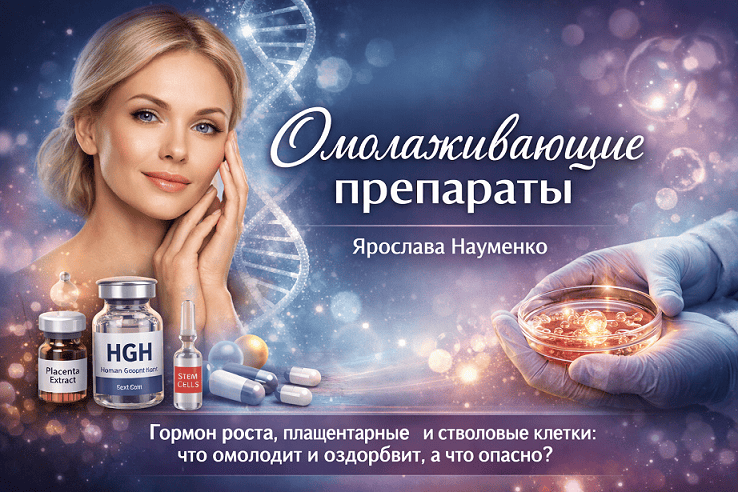 Омолаживающие препараты [Ярослава Науменко]