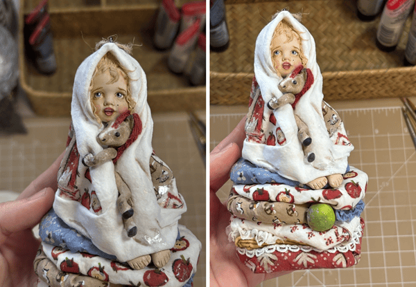 [Ватные игрушки] Принцесса на горошине [vat_rushki] [Анна Бабинова]