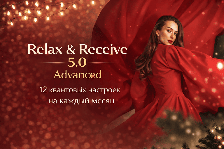 Relax & Receive 5.0 Advanced. 12 квантовых настроек на каждый месяц [Марина Кульпина]