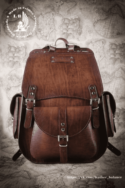 [Выкройки] Рюкзак Байкер максимум [Leather Balance] [Игорь Мозгунов]