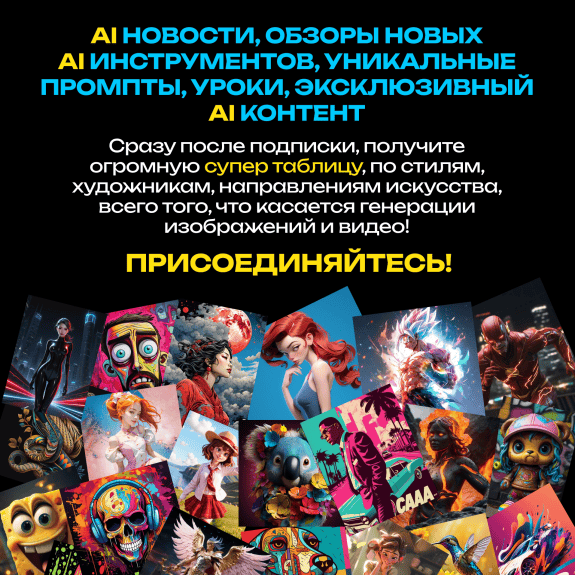 Искусственный интеллект для творчества и заработка (июнь 2025) [Тариф На связи] [Neyrograph]