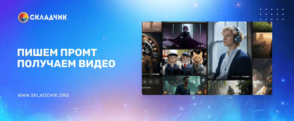 Создание видео из текста и изображений за считанные минуты [Ultra №1 на 4 месяца] [hailuoai.video]