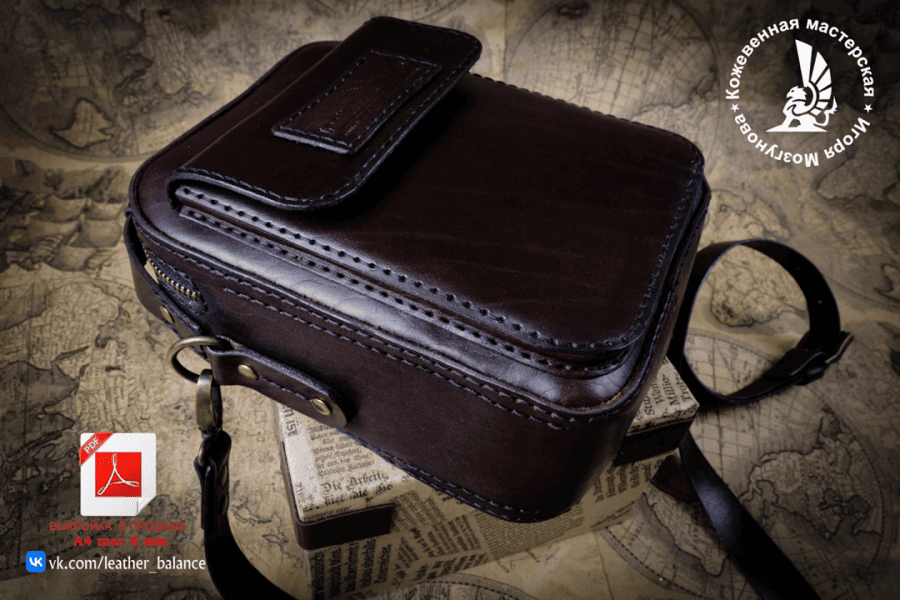 [Выкройки] Мужская сумка Compact Medium [Leather Balance] [Игорь Мозгунов]