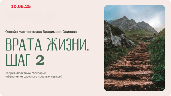 Врата Жизни. Шаг 2. Сила Воли [Владимир Осипов]