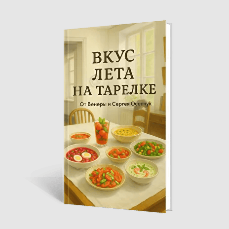Вкус лета на тарелке [Венера Осепчук, Сергей Осепчук]