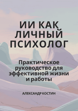 ИИ как личный психолог: практическое руководство для эффективной жизни и работы [Александр Костин]