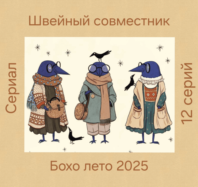 [Шитье] Бохо лето 2025 (июль 2025) [Юлия Юшкевич Жураковская]