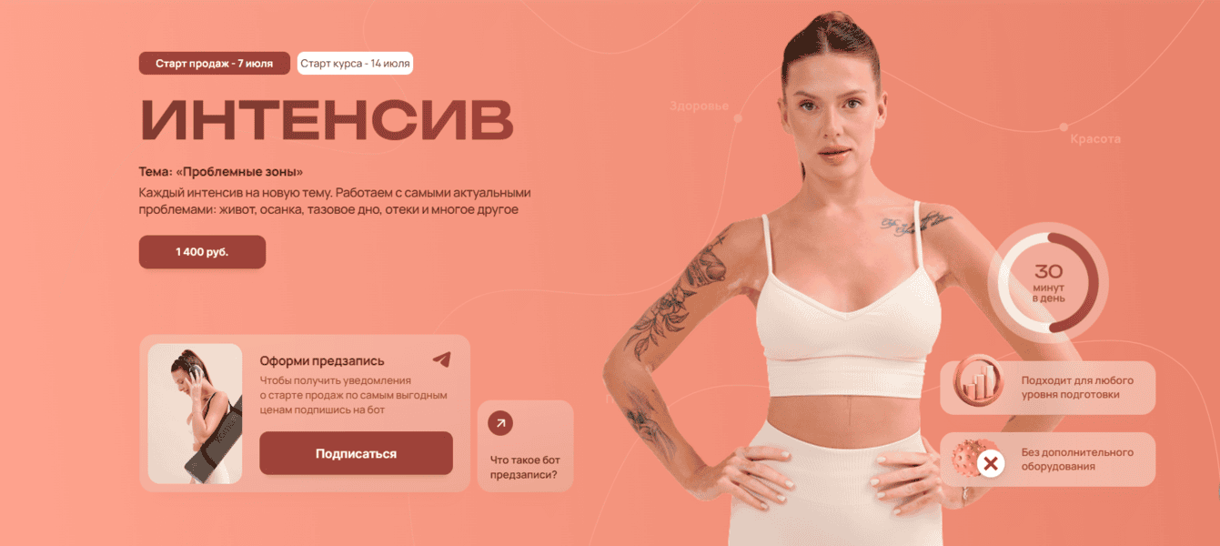 Интенсив Проблемные зоны [Алена Медведева]