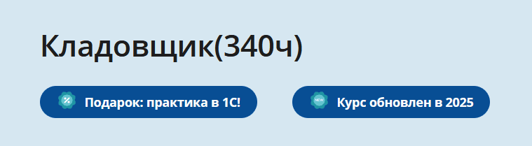 Кладовщик (340 часов) [НИИДПО] [Анна Кучинская, Дмитрий Пешков, Ирина Иванова]