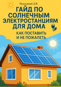 Гайд по солнечным электростанциям для дома. Как поставить и не пожалеть [Дмитрий Подлужный]