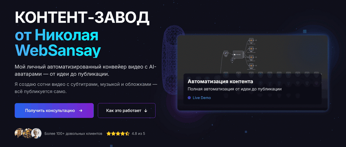 Контент завод [Николай Калинин WebSansay]