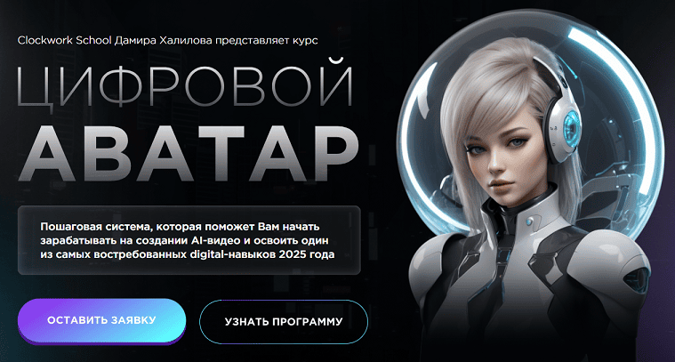 Цифровой аватар [Тариф Я сам] [Дамир Халилов]