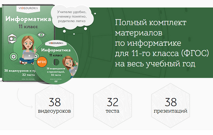 Информатика 11 класс [Videouroki]