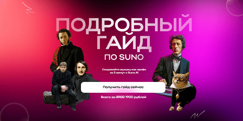 Подробный гайд по Suno [GNeuro Academy] [Никита Глухов]