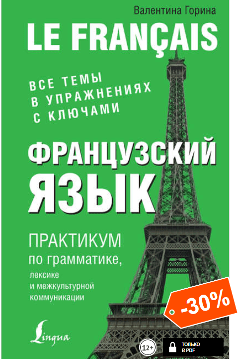 Французский язык. Практикум по грамматике, лексике и межкультурной коммуникации - Горина (2017)