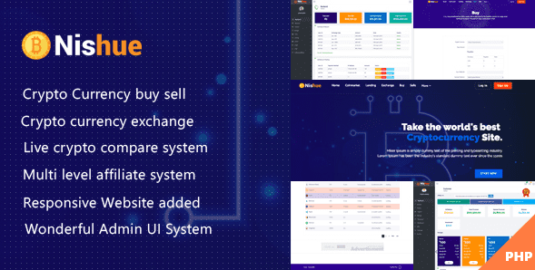 Nishue v2.0 - скрипт биржи криптовалюты
