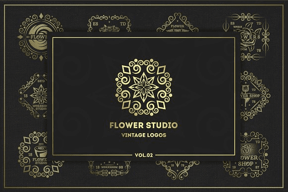 Flower studio. Logo Kit. Vol.02. (2017)
