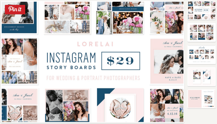 Instagram Story Boards - Lorelai (2017)