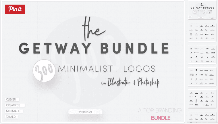 Gateway Minimal Logo Bundle (2017)
