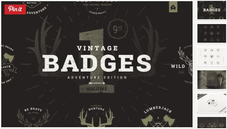 Vintage Badges vol 1 (2018)