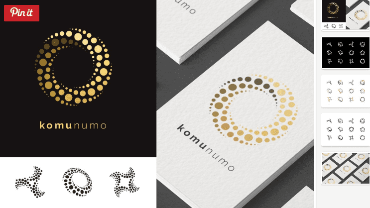 Halftone Swirl Logo Set (2018)