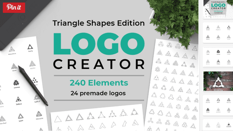 Logo Creator Triangle Shapes Edition (2018)