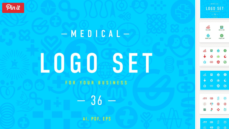 Medical Logo set 4. (2018)