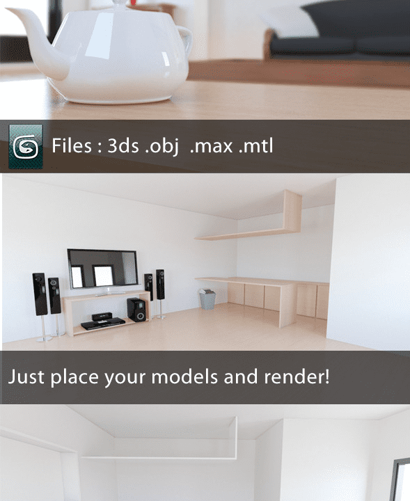 Realistic Lighting Scene