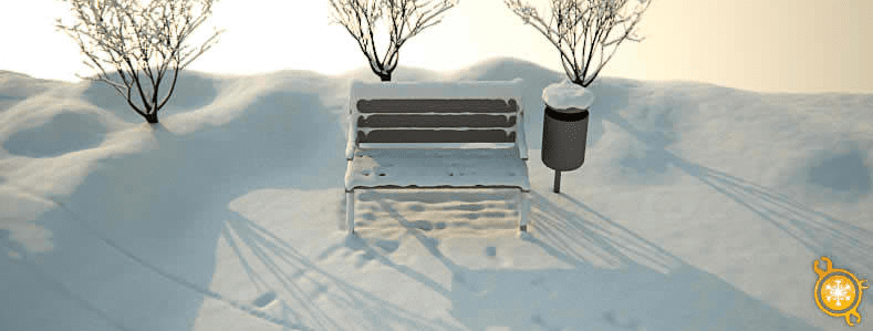SnowFlow 1.8 Pro - плагин для создания реалистичного снега (3DsMax 2016)