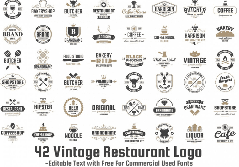 42 Vintage Logo Set (2018)