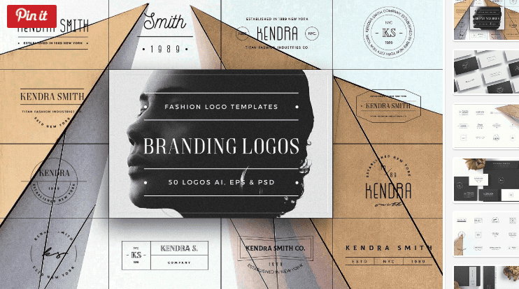 50 Branding Fashion Minimal Logos (2018)