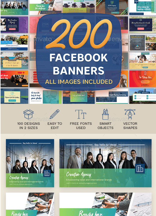 Facebook Banners Bundle (2018)