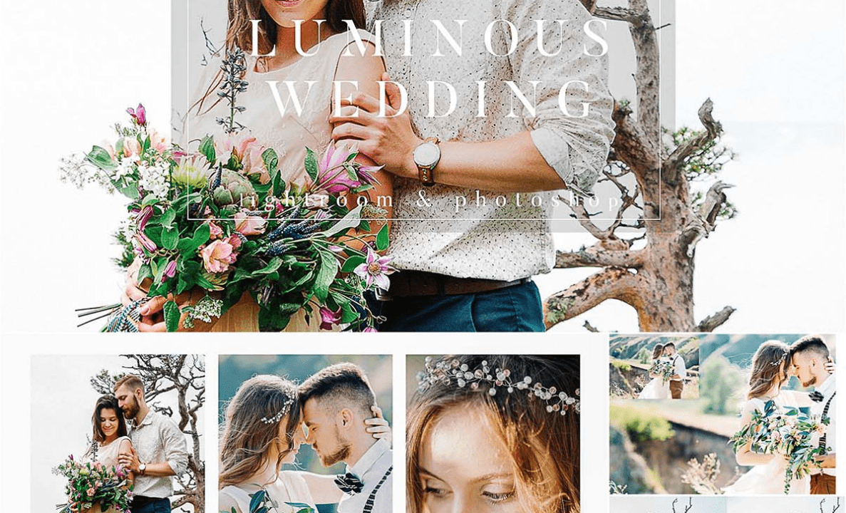 Luminous Film Tones Wedding Presets (2017)