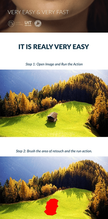 Экшен для Photoshop - Fast Retoucher