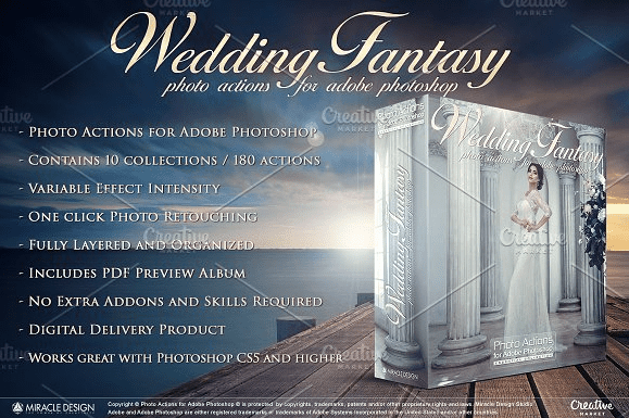 Actions for Photoshop / Wedding (2017)