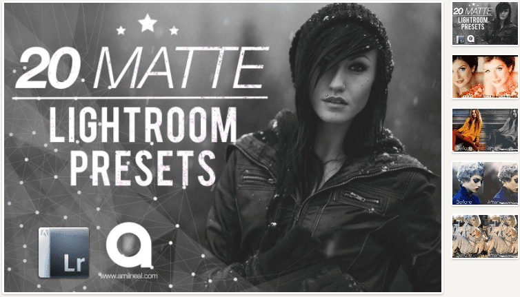 Matte Premium Lightroom Presets (2017)