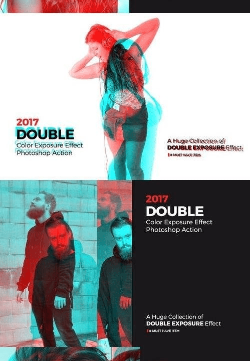 Double Color Exposure Action (2017)
