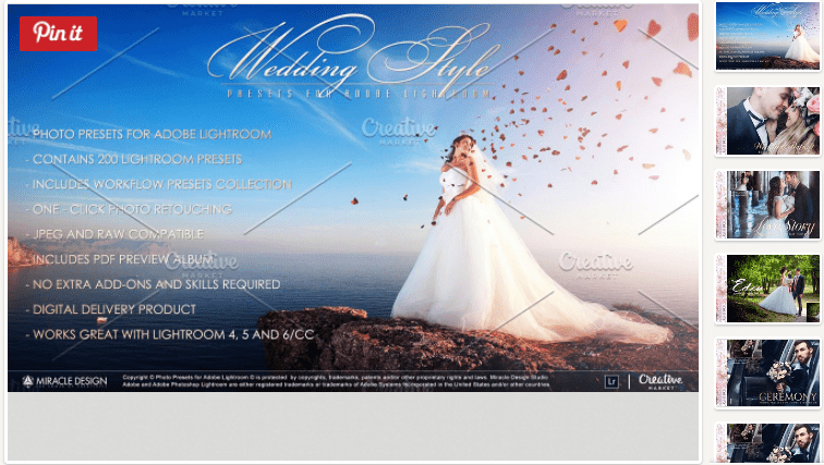 Presets for Lightroom / Wedding (2017)