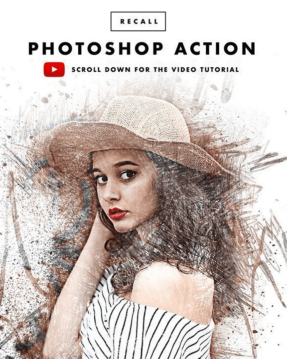 Recall Photoshop Action (2017)